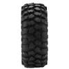 Pack of 4 Durable Tyres, 6-Hole Wheel Tyres, Rubber Tyres