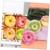 FOMIYES 4 Pack Adorable Doughnut Shape Sea Salt Foot Soaking