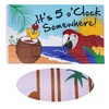 3x5 Feet Flag It's 5 O'Clock Somewhere Party Parrot Happy