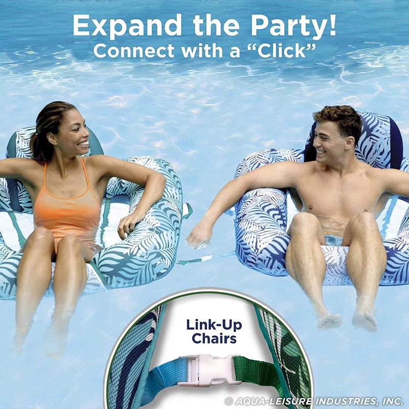 Aqua Zero Gravity Pool Chair Float – Inflatable, Heavy-Duty Adult