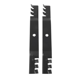 Gator Mulching Blades for John Dee re 42 inch GX22151 GY20850 AM131033 AM137333 AM141033 50-3231 Compatible with D100 D110 D125 S100 S130 S240 LA100 LA105 LA120 LA135 E100 E120 E130, 2 Pack