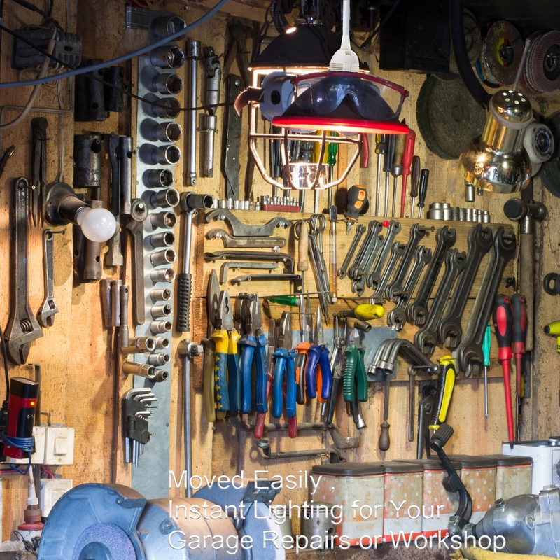 Jimosoon 20Ft Pendant Light Cord, White Plug in Hanging Lamp