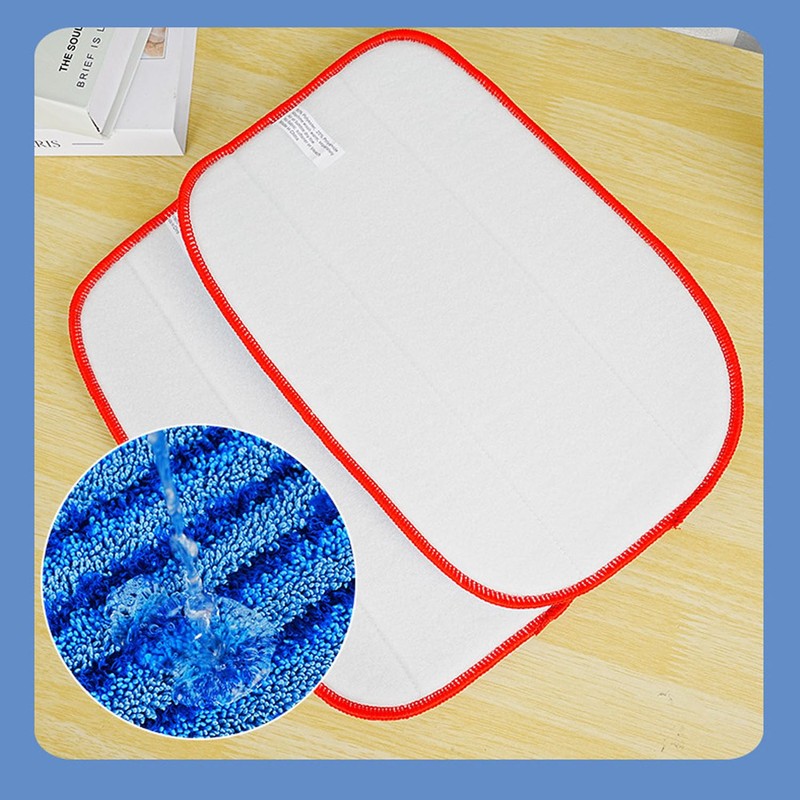 Rinakou 4 Pack A1375-100/101 Microfiber Mop Pads Refills Compatible with