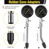 9 Pieces Automotive Compression Tester Kit and Spark Plug Tester,