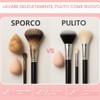 Detergente per pennelli da trucco, 55 ml, shampoo e detergente