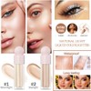 Liquid Highlighter - Contour Face Highlighter Stick/Shimmer Cream Highlighter Makeup,