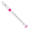 Nuvo Soprano Recorder, White/Pink