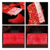 Lilith Li chino Elemento Festive Seda Rojo sobres tarjeta de