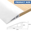 Vinyl Door Threshold Flooring Transition Strip Self Adhesive Carpet Edging