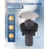 ARCORA Kitchen Sink Hole Cover: Premium Faucet Hole Plate Stopper