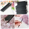 Baluue 100pcs Disposable Eyeliner Brightener Eyeshadow Palette Brow Tint Kit
