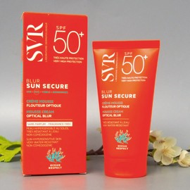 SVR Sun Secure SPF50 Optical Blur Mousse Cream Fragrance Free 50ml EXP 11/2026