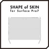 wraplus Skin Seal Compatible with Surface Pro 7 [Navy Brushed