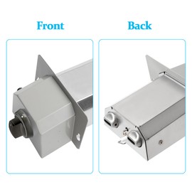 Outspark Gas Burner for Karu 12 Pizza Oven Gas Burner Attachment,Pizza Oven Accessories for Fyra 12 with Gas Converter and Propane Connection Valve Hose