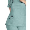 KOI Basics 373 Women's Becca Scrub Top Heather Sage S