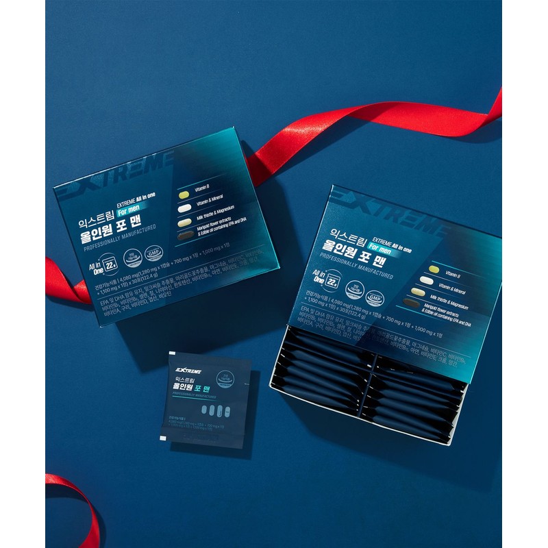 Extreme Daily One Pack All-in-One for Men 1 Box (30