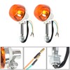 Thomletha 2 Pcs Motorcycle Turn Signal 12V Replacement for Honda
