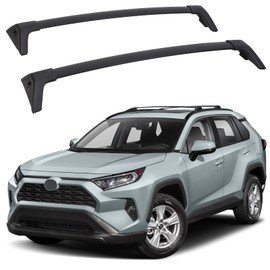 GAOMON Roof Rack Cross Bars, Roof Bars Compatible with 2019-2022 Toyota RAV4 Crossbars for Rooftop Cargo Carrier, Luggage, Kayak, Bike, Snowboard