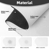 Faucet Draining Mat For Kitchen Sink, Black And Gold Marble