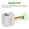 HOFUJNG Solenoid Valve 1/4" NPT, 2 Way, Normally Closed, with