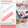 Extra Large Pill Organizer 2 Pack, XL Pill Box 7