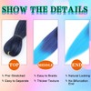 Braiding Hair Braids Hair Extensions, 26Inches Pre Stretched Braiding Hair