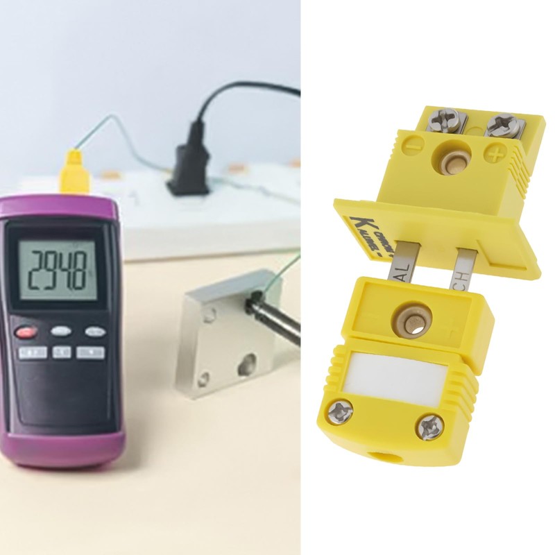 Create idea 2Set Miniature Socket and Panel Mount Thermocouple Connector
