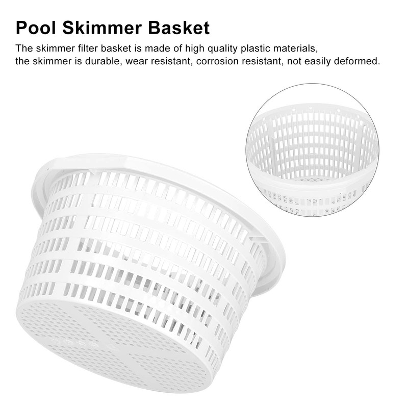Pool Pool Skimmer Basket, Multipurpose Replacement Skimmer Basket, Replacement Strainer,