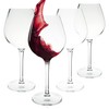 CORK GENIUS Unbreakable Red Wine Glasses, Shatterproof and BPA-Free Tritan