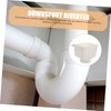 SHINEOFI Rainwater Collection Connector for Downspout Gutter Durable PVC Water