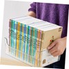 Operitacx Plastic Baskets Pantry Organizer Fridge Shelves Rubbish Clear Storage