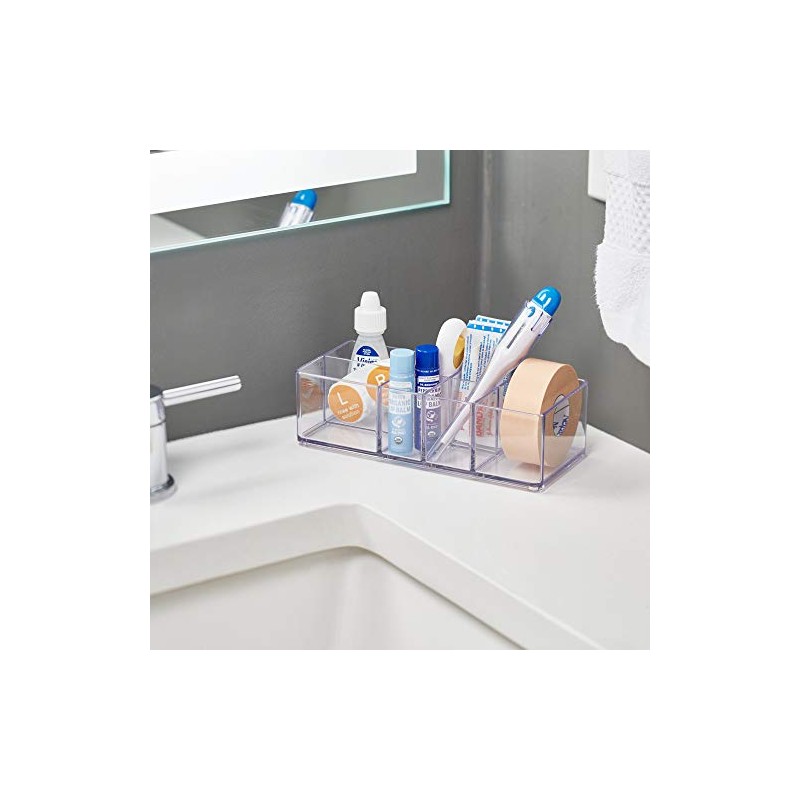 InterDesign Med+ Organizer, 7-Inch, Clear