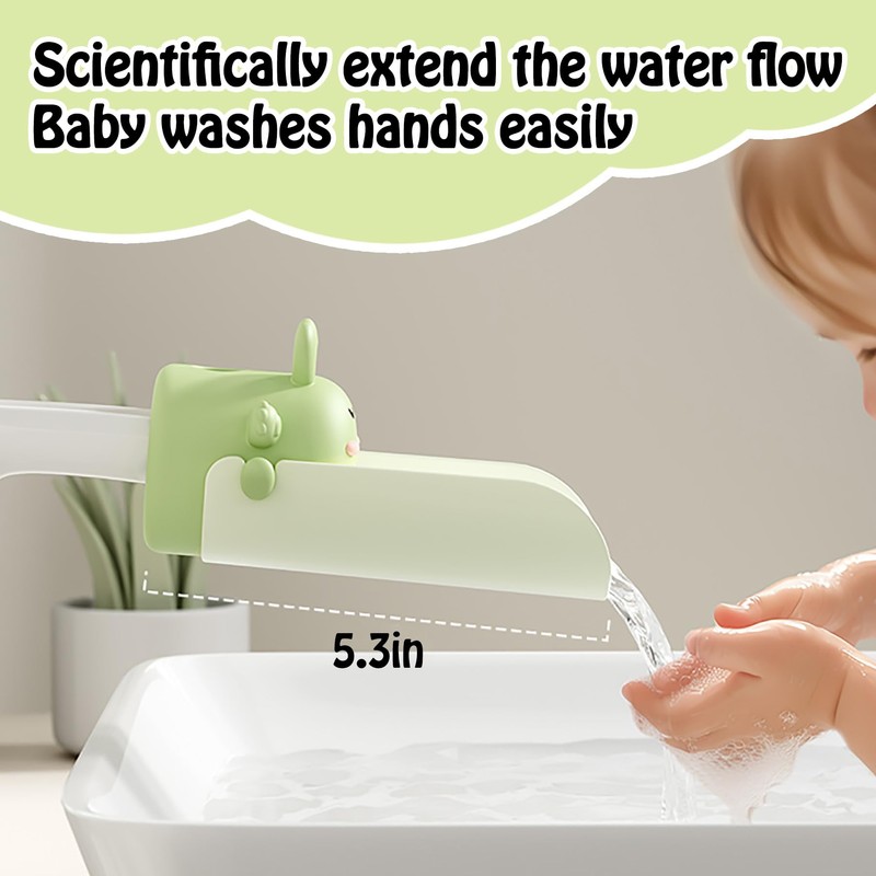 Faucet Extender for Toddlers - Fits Most Taps, Promotes Independence