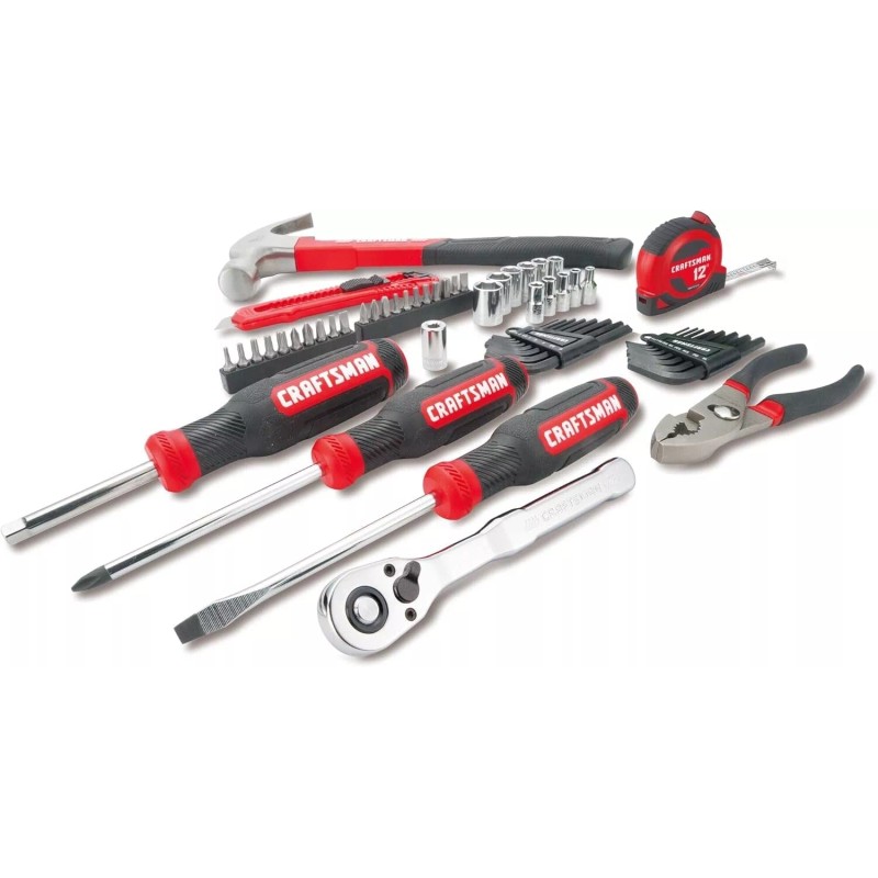 CRAFTSMAN 57 Piece 1/4-in Drive Mechanics Tool Set/Home Hand Tools