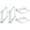 (Pack of 4) 1/4" x 2-3/4" Trailer Coupler Pin, Galvanized