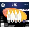 GE LED Light Bulbs, 40 Watt, Soft White, Decorative Bulbs,