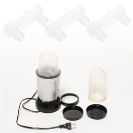 Be In Your Mind 10Pcs Rubber Bush Shock Pad Part Replacement Compatible with Magic Bullet MB1001 Blender 250W Silicone Bush Shock Pad White