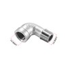 sourcing map Stainless Steel 304 Cast Pipe Fittings 90 Degree