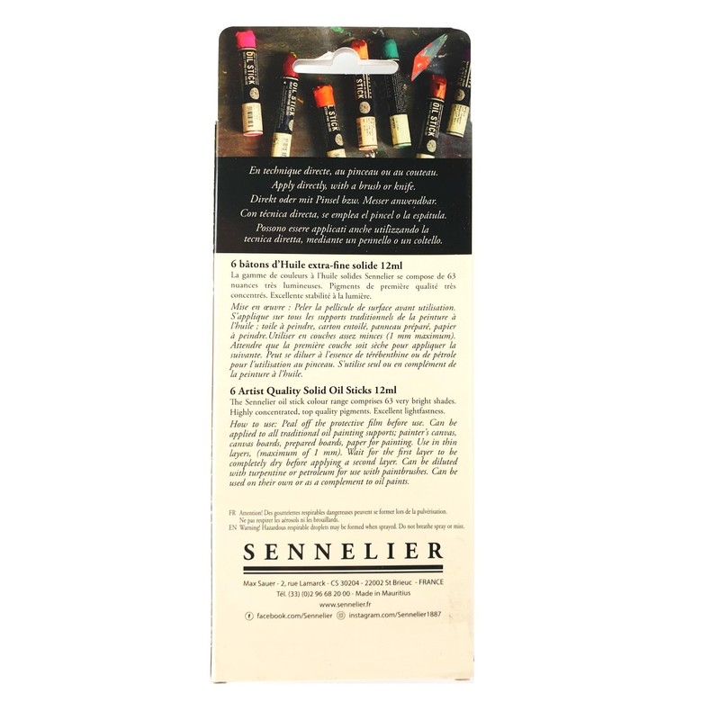 Sennelier Oil Sticks Mini Sticks Landscape and Stumps - Pack