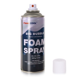 FavorCOOL Micro Gas Leak Detector Detects Gas Compressed Foam Leak Locator