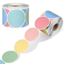 Mooliwe 65.6ft Pastel Classroom Bulletin Board Borders Colorful Circle Dot Board Border Die-Cut Rolled Trim for School Classroom Bulletin School Chalkboard Office Wall Desk Locker Party Decorations