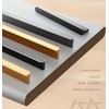 Shozafia 5 Pack Gold Cabinet Pulls - Brushed Brass Kitchen
