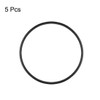 sourcing map Nitrile Rubber O-Rings 62mm OD 57.2mm ID 2.4mm