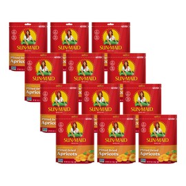 Sun Maid Mediterranean Apricots Pouches, 6 Ounce (Pack of 12)