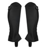 Super Fiber PU Leather Half Chap Horse Riding Body Protector