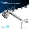 tecuro Crystal Hand Shower Head - Continuously Adjustable - High-Gloss
