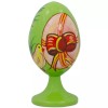 Chicks with Easter Egg Gift Wooden Figurine