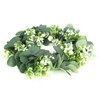 Home Hanging Artificial Plants Wreath Green Leaf Wreath Decoration for