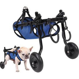 Adjustable Dog Wheel-Chair for Back Legs,Pet Walk Tools,Pet Mobility Aids with Wheels,Dog Leg Brace and Hip Support, Suitable for Back Legs,Dog Assisted Walking Device