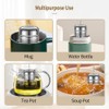 BOMANSI BOMS 2 Pack Tea Infuser with Drip Tray, Extra